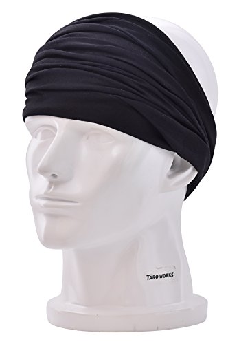 TARO WORKS ヘッドウエア フェイスマスク トレラン サイクリング スウェットバンド＆スポーツヘッドバンド 速乾性 通気性 紫外線対策 ダストマスク X1