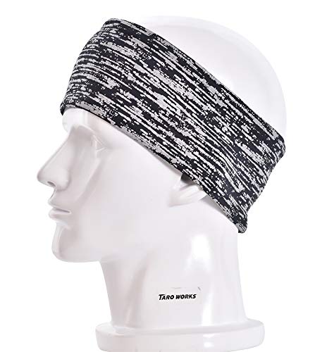 TARO WORKS スポーツ ヘッドバンド 反射 夜間 ジョギング ナイトラン 再起反射 リフレクター ヘッドバンド ユニセックス